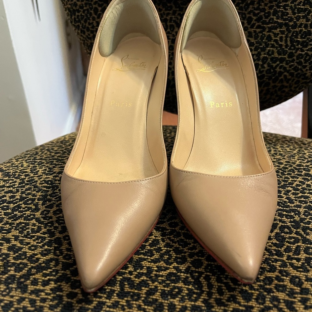 Christian Louboutin pumps, barely worn.